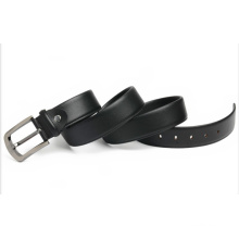 Ceinture en cuir véritable en cuir noir